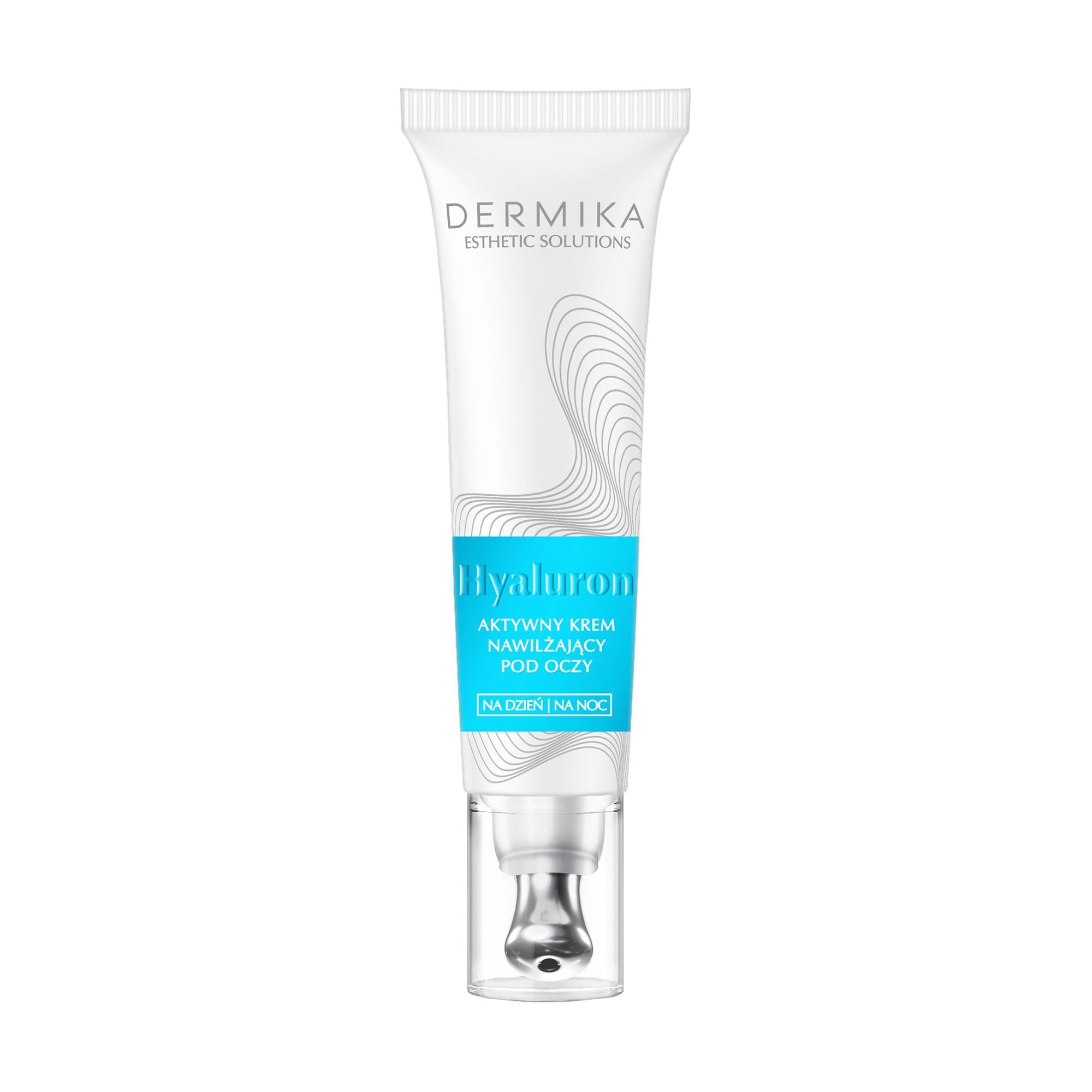 Активний зволожувальний крем для шкіри навколо очей Dermika Esthetic Solutions Hyaluron, 15 мл